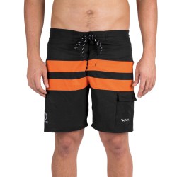 VOcean Paddle Board Shorts black/orange