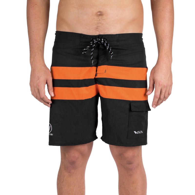 VOcean Paddle Board Shorts black/orange