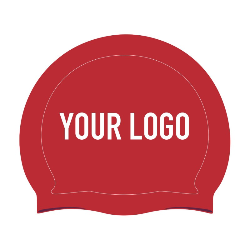 Bedruckte Bademützen mit eigenem Logo Design