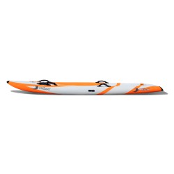 8'10 Nipper Board Wave - Soft Slick - Orange/Grau