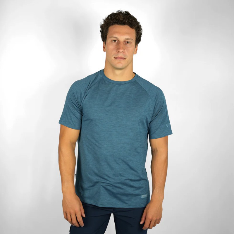 Vaikobi UV SS Tech Tee - Ocean Blue