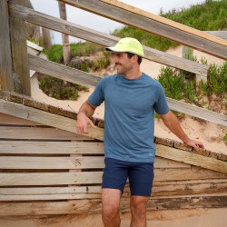 Vaikobi UV SS Tech Tee - Ocean Blue