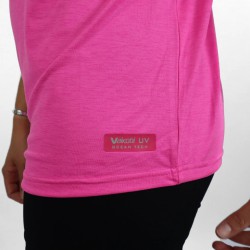 Vaikobi UV SS Womens Ocean Tech tees - Pink