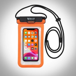 Vaikobi Waterproof Phone Case V2 - Fluro Orange