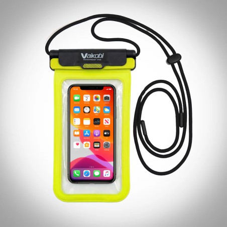 Vaikobi Waterproof Phone Case V2 - Fluro Yellow