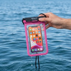 Vaikobi Waterproof Phone Case V2 - Fluro Pink