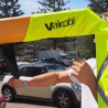 Vaikobi Tail Flag - Ski - Fluro Yellow
