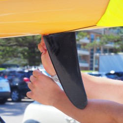 Vaikobi Tail Flag - Ski - Fluro Yellow