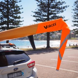 Vaikobi Tail Flag - Ski - Fluro Orange