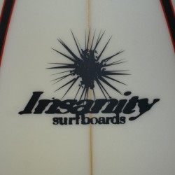Insanity Surfboard 6'4" Short Insanity (Open Range), PU